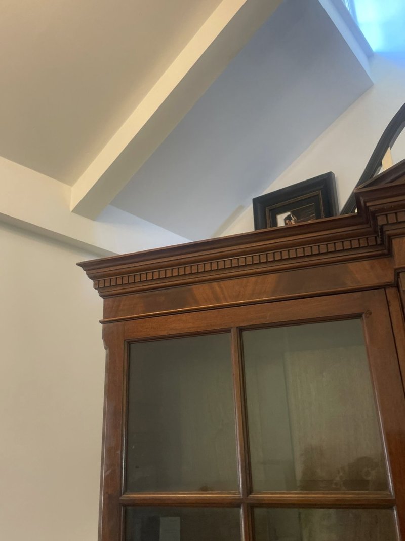 Large Antique Victorian Superb Quality Mahogany Breakfront Bookcase - Image 3